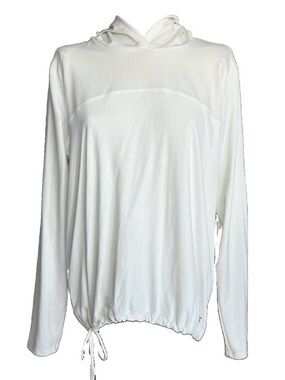 Under Armour White Iso-Chill Hoodie Pullover